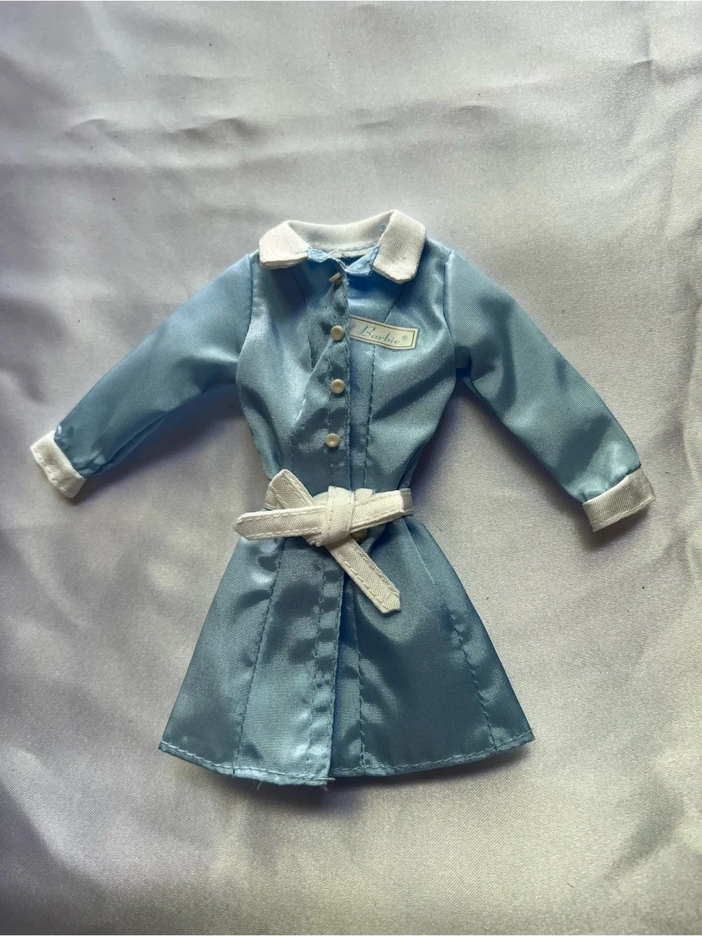 Barbie Spa Getaway Blue Jacket with White Trim